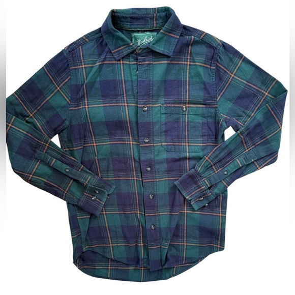 Woolrich Green Label Flannel Shirt Size S - Picture 1 of 5